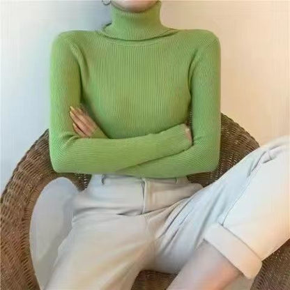 MARMO Pull tricoté à col roulé pour femme – Nouvelle collection Automne-Hiver