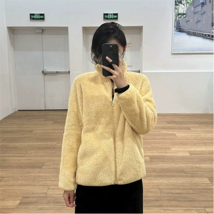 SLAY Veste femme chaude doublée en polaire