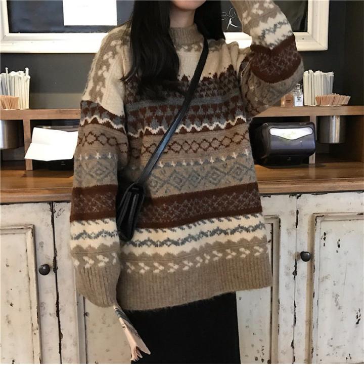 ZAAHI, Pull à col rond pour femme