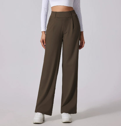 PONA Flex Pantalon de tailleur femme, style sport-chic décontracté