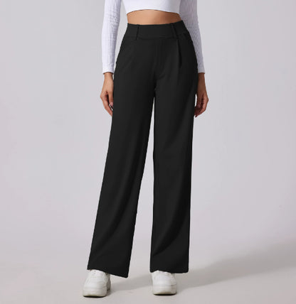 PONA Flex Pantalon de tailleur femme, style sport-chic décontracté