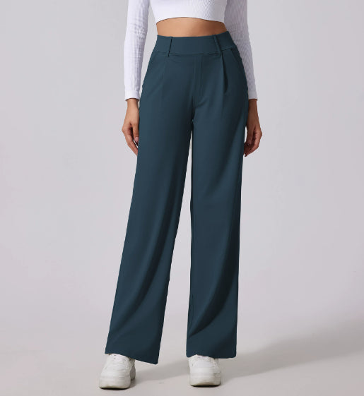PONA Flex Pantalon de tailleur femme, style sport-chic décontracté