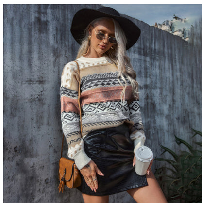 ZAAHI, Pull à col rond pour femme