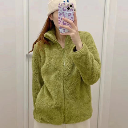 SLAY Veste femme chaude doublée en polaire