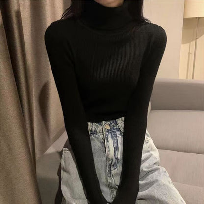 MARMO Pull tricoté à col roulé pour femme – Nouvelle collection Automne-Hiver