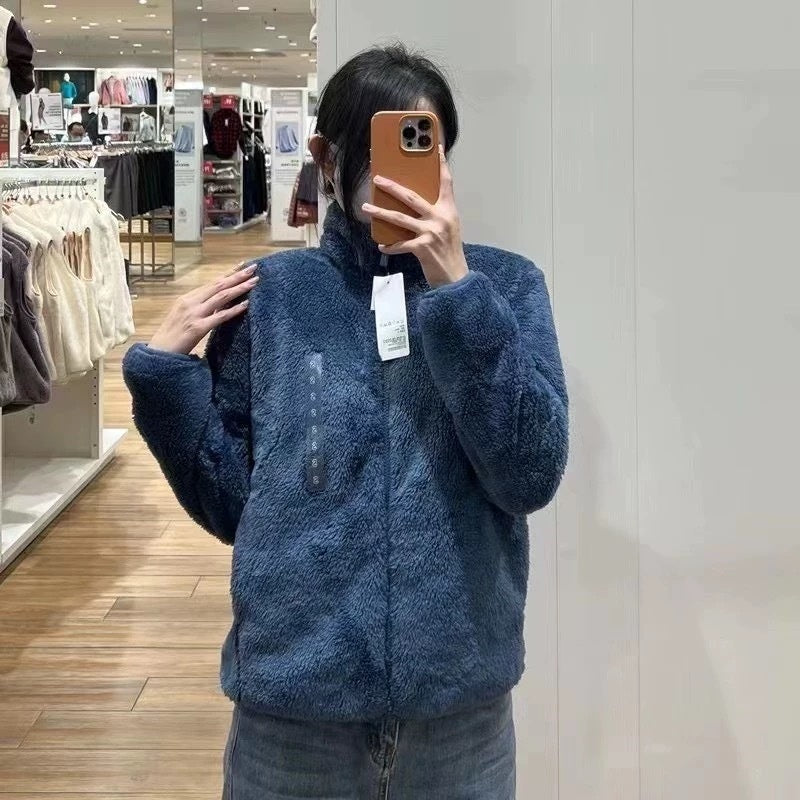 SLAY Veste femme chaude doublée en polaire