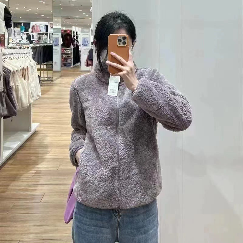 SLAY Veste femme chaude doublée en polaire