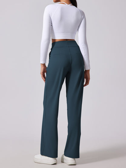 PONA Flex Pantalon de tailleur femme, style sport-chic décontracté