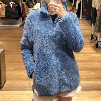 SLAY Veste femme chaude doublée en polaire