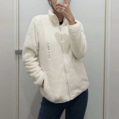 SLAY Veste femme chaude doublée en polaire